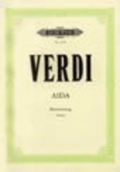 Aida (Vocal Score)