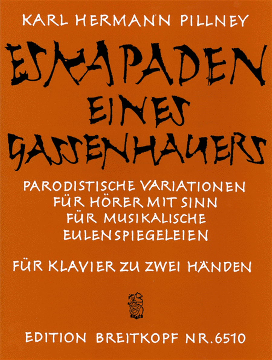 Eskapaden eines Gassenhauers Piano Solo scores gallery preview page 1