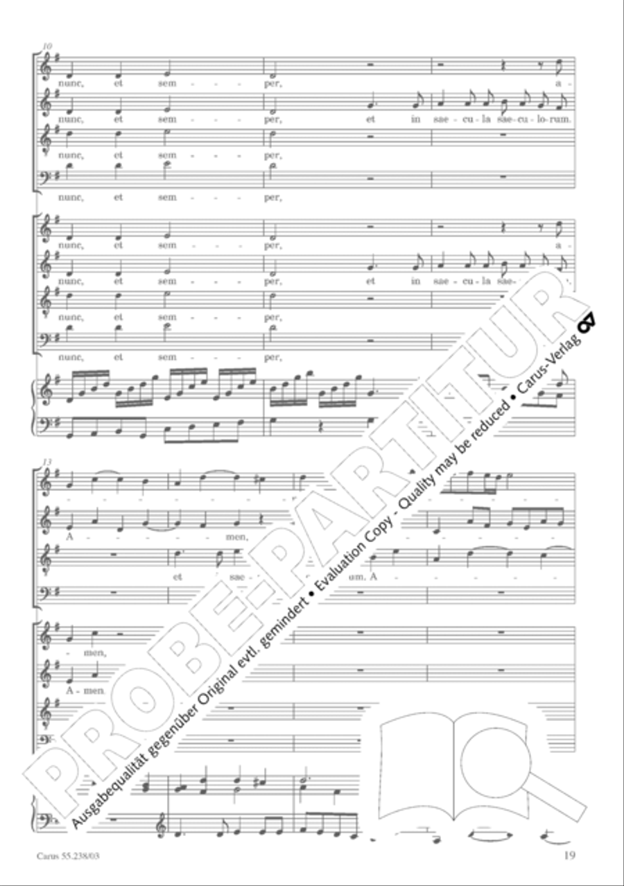 Nisi Dominus Nisi Dominus SSATB scores gallery preview page 22