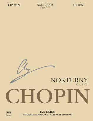 Book cover for National Edition: Nocturnes Op. 9-62 (Urtext)