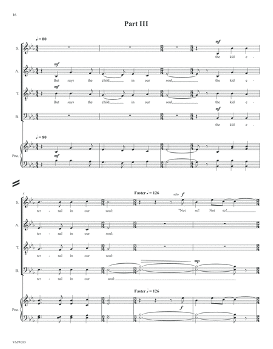 Winter Soul 4-Part scores gallery preview page 8