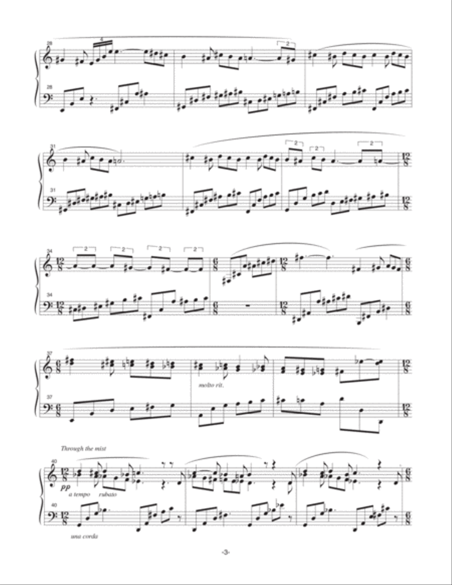 Dreamshape Piano Solo scores gallery preview page 3