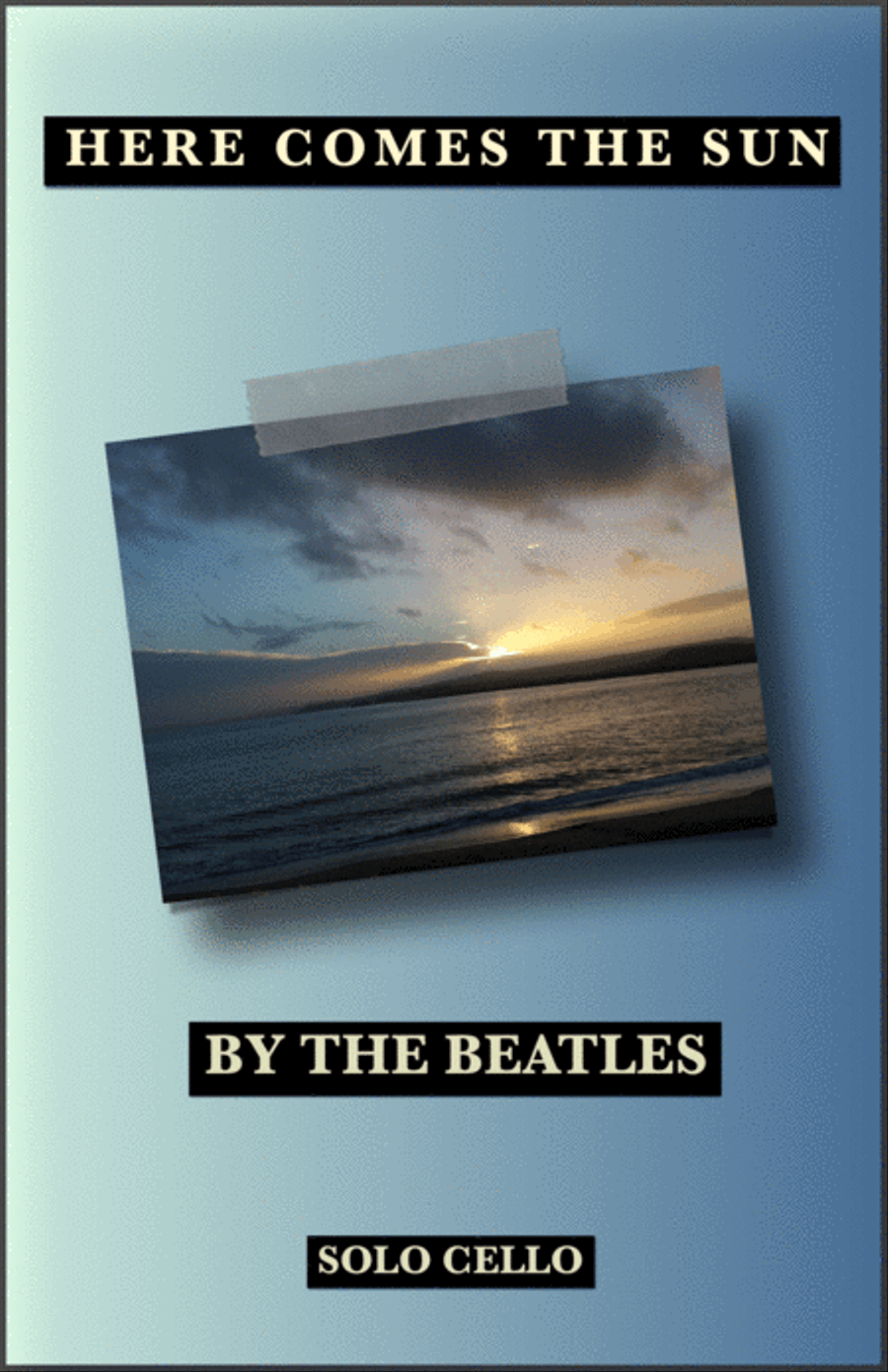 Here Comes The Sun Cello Solo scores gallery preview page 1