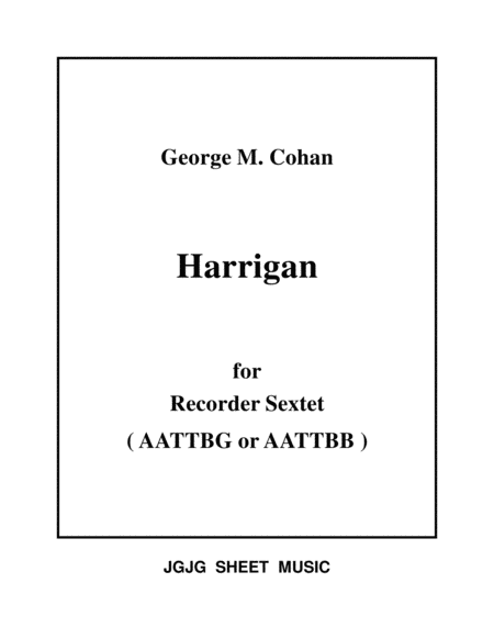 Harrigan for Recorder Sextet image number null