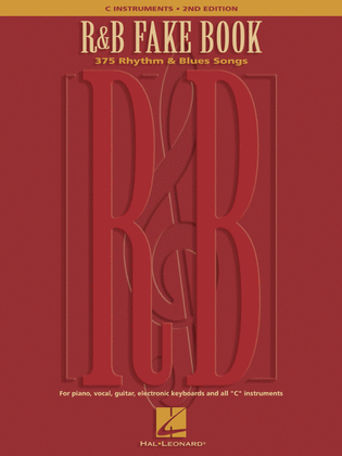 Book cover for R&B Fake Book – 2nd Edition