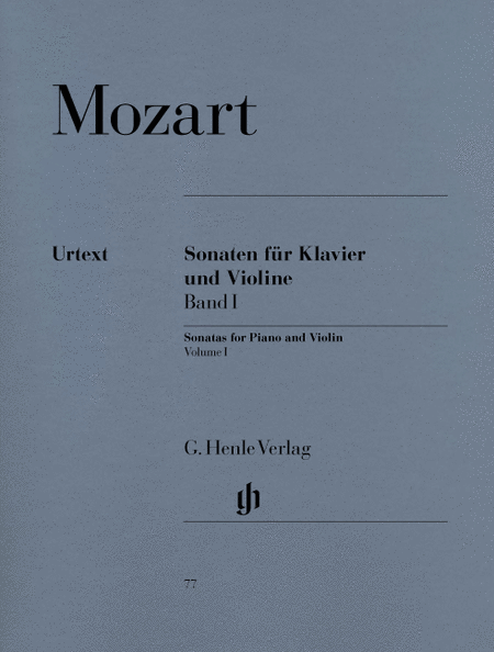 Wolfgang Amadeus Mozart: Sonatas for Piano and Violin, volume I