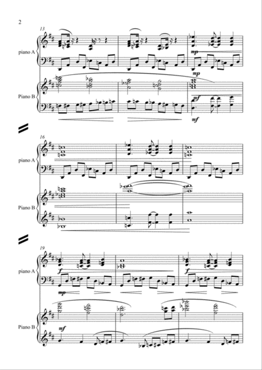 Thalys Thalys Piano scores gallery preview page 2