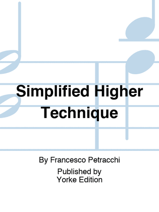 Petracchi - Simplified Higher Technique For Double Bass