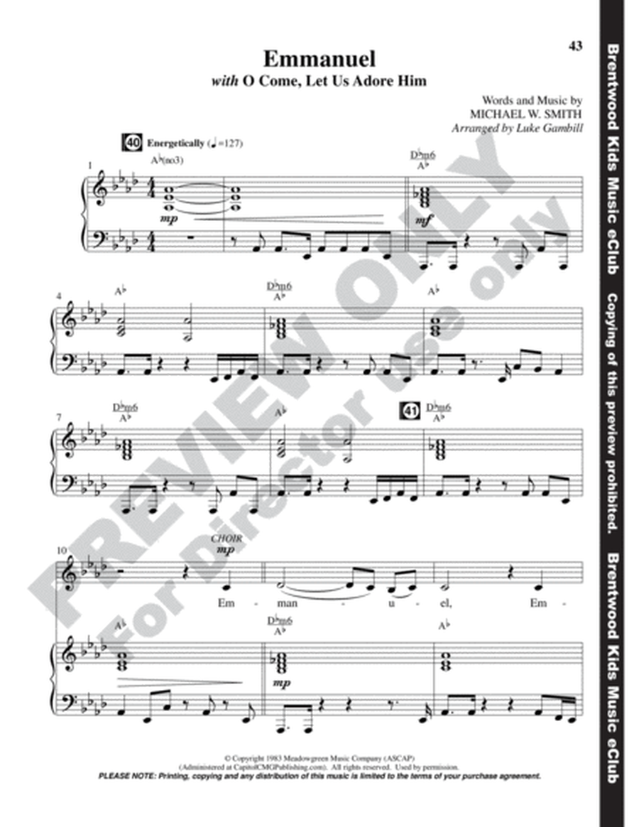 Jesus Means Christmas to Me (Choral Book) image number null