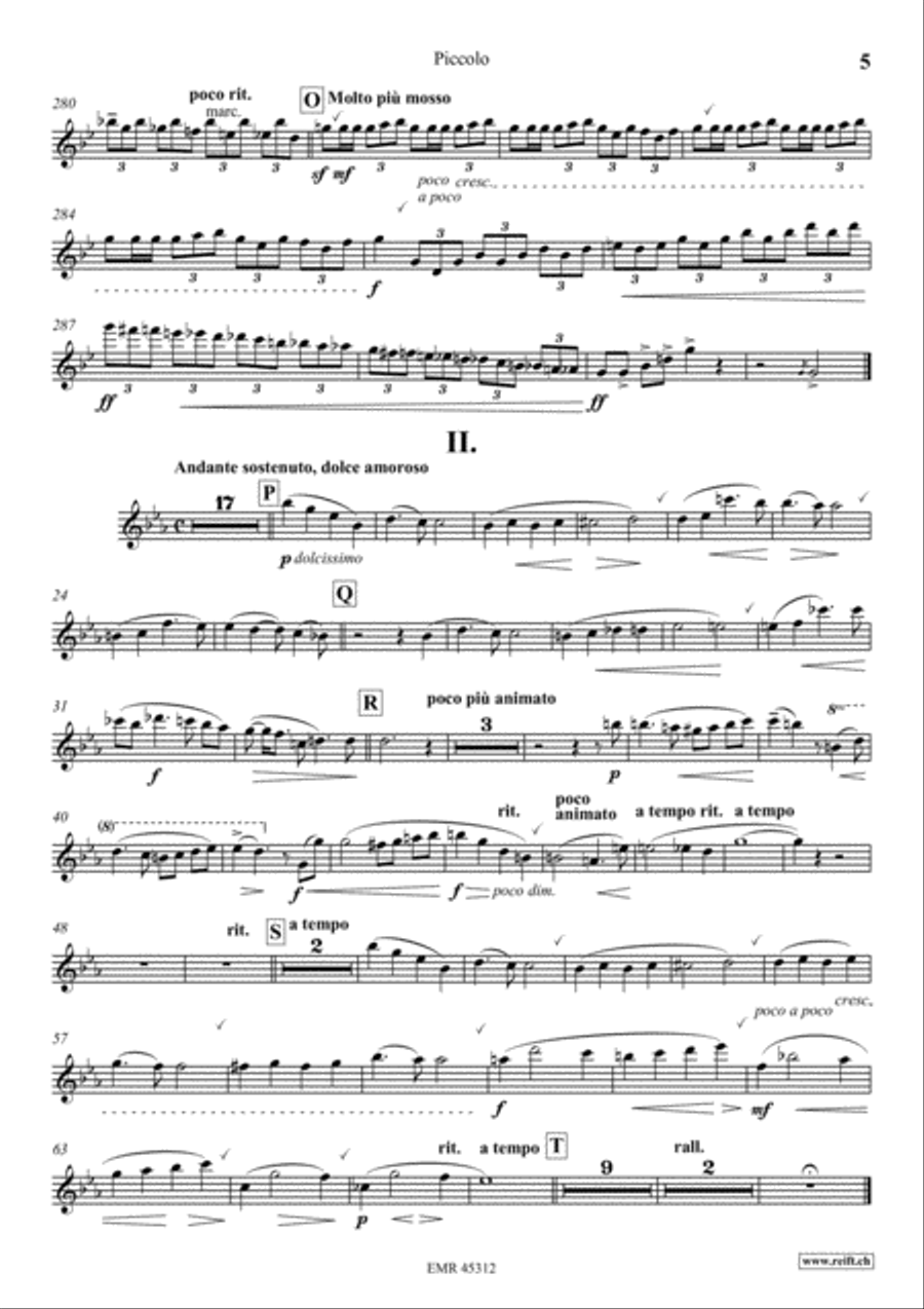 Konzert No. 1 g-moll Konzert No. 1 g-moll Piccolo scores gallery preview page 6