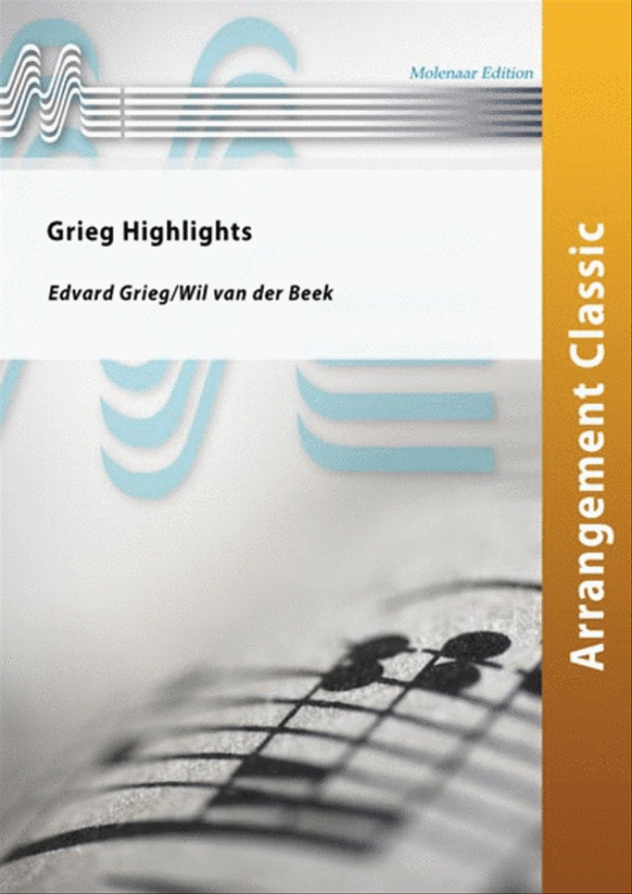Grieg Highlights Grieg Highlights Concert Band scores gallery preview page 1