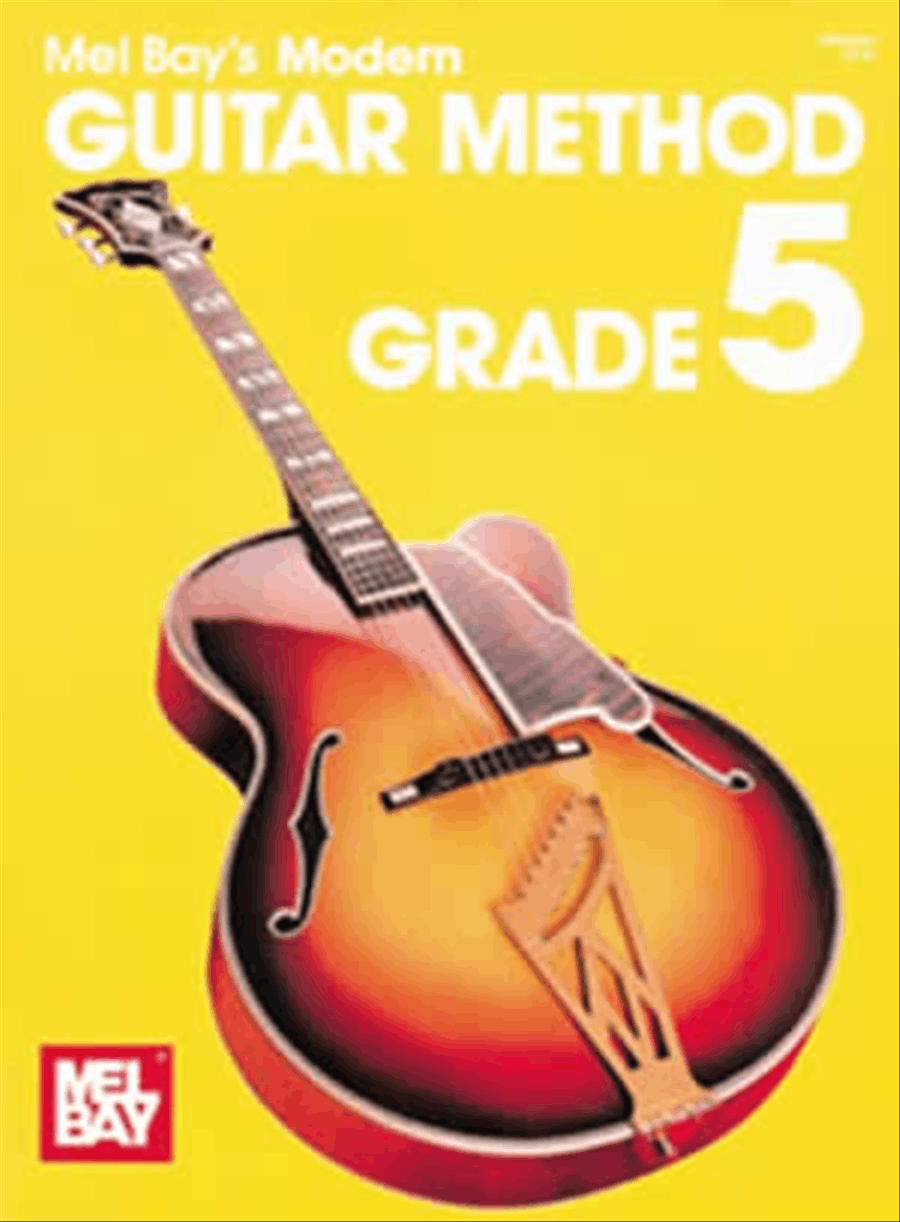 Mel Bay's Modern Guitar Method - Grade 5 Classical Guitar scores gallery preview page 1