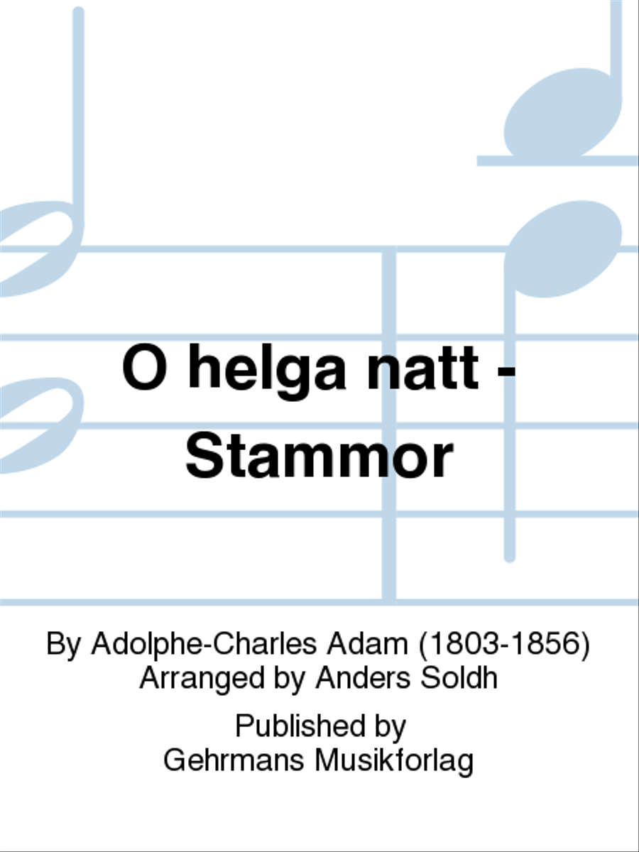 O helga natt - Stammor Choir scores gallery preview page 1