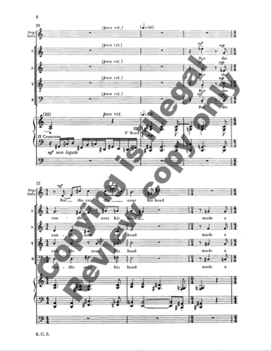 Did you Hear the Angels Sing? 4-Part scores gallery preview page 12
