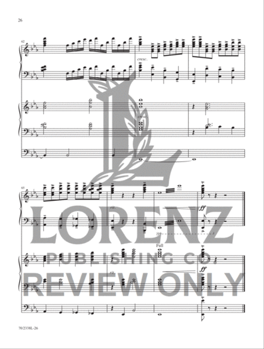 My Father's World Sacred scores gallery preview page 20