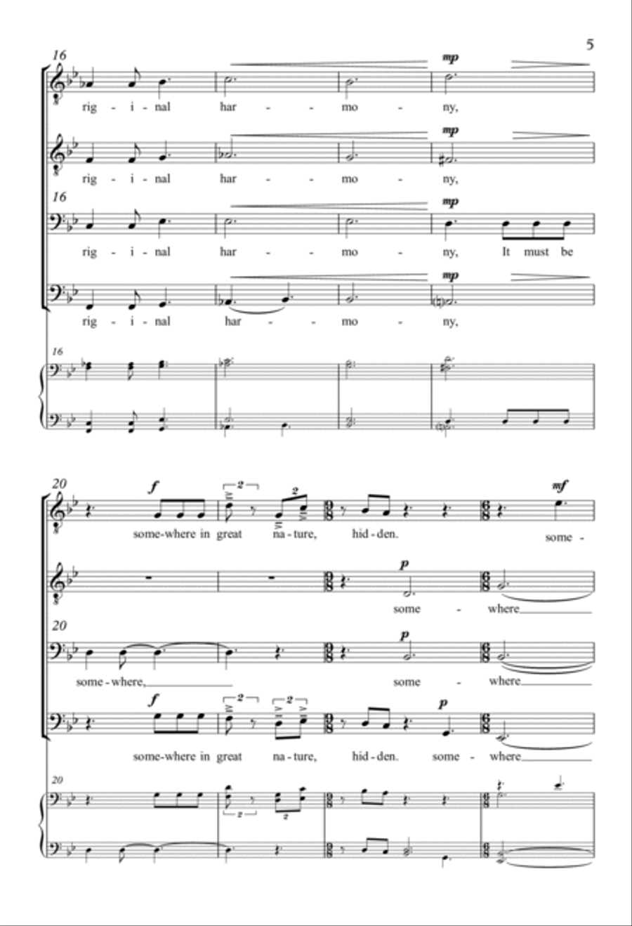 Original Harmony TTBB scores gallery preview page 3