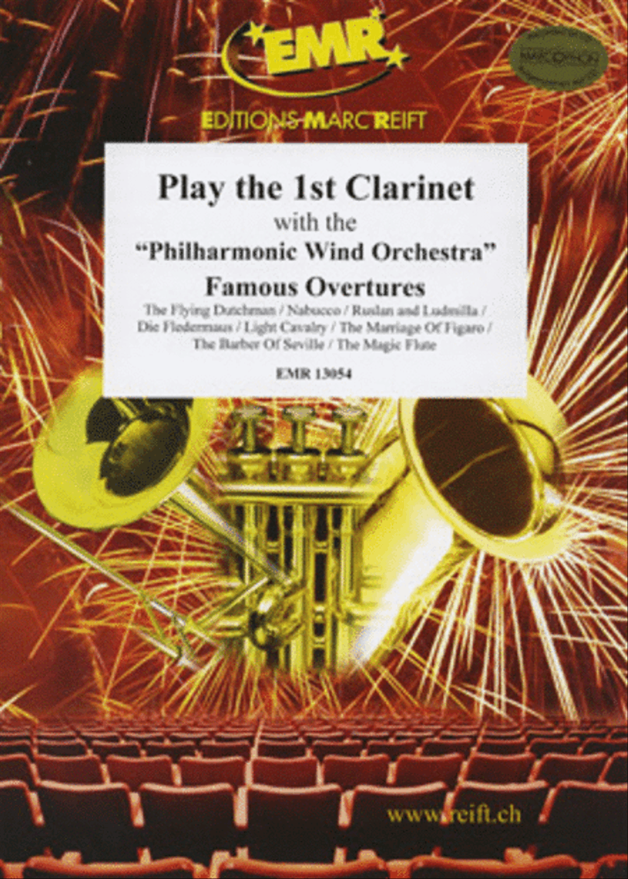 Play The 1st Clarinet With The Philharmonic Wind Orchestra Concert Band scores gallery preview page 1