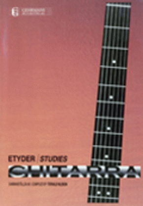 Book cover for Chitarra etyder