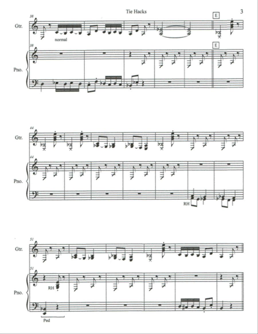 Tie Hacks Acoustic Guitar scores gallery preview page 4