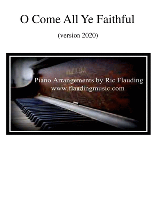 Book cover for O Come All Ye Faithful (2020) (Piano)