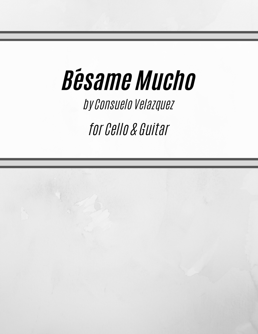 Bésame Mucho String Duet scores gallery preview page 1