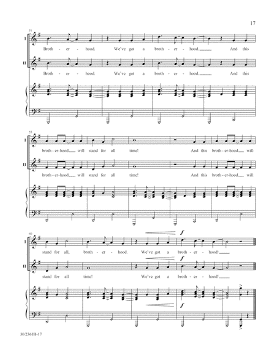 Ten Who Counted 2-Part scores gallery preview page 18