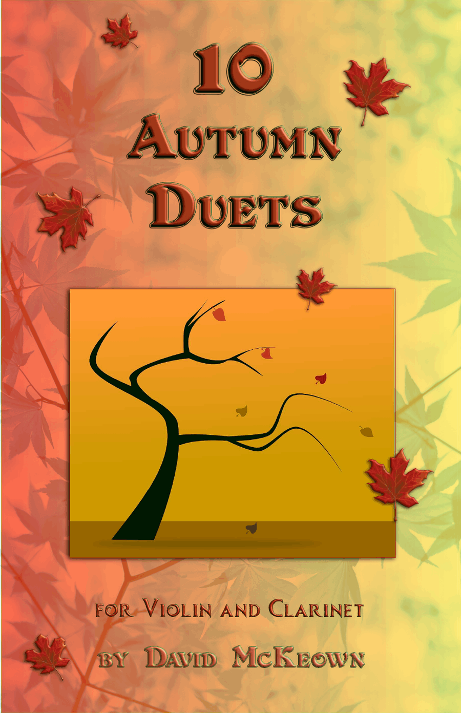 10 Autumn Duets for Violin and Clarinet Chamber Music scores gallery preview page 1