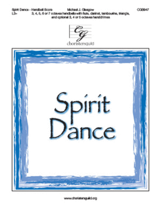 Book cover for Spirit Dance - Handbell Score
