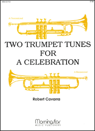 Book cover for Two Trumpet Tunes for a Celebration