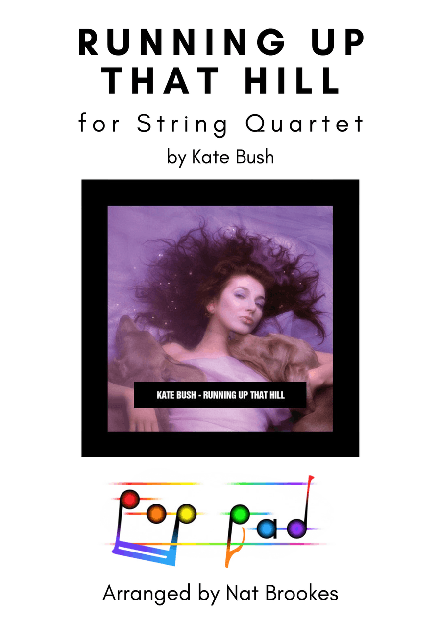 Running Up That Hill String Quartet scores gallery preview page 1