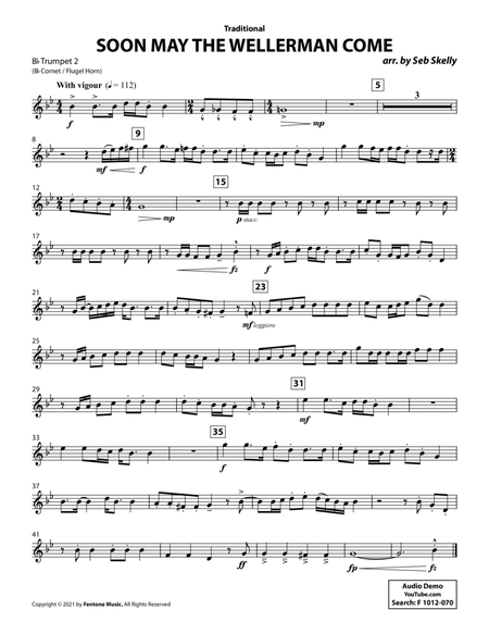 Soon May the Wellerman Come (for Brass Quintet) (arr. Seb Skelly) - Bb Trumpet 2