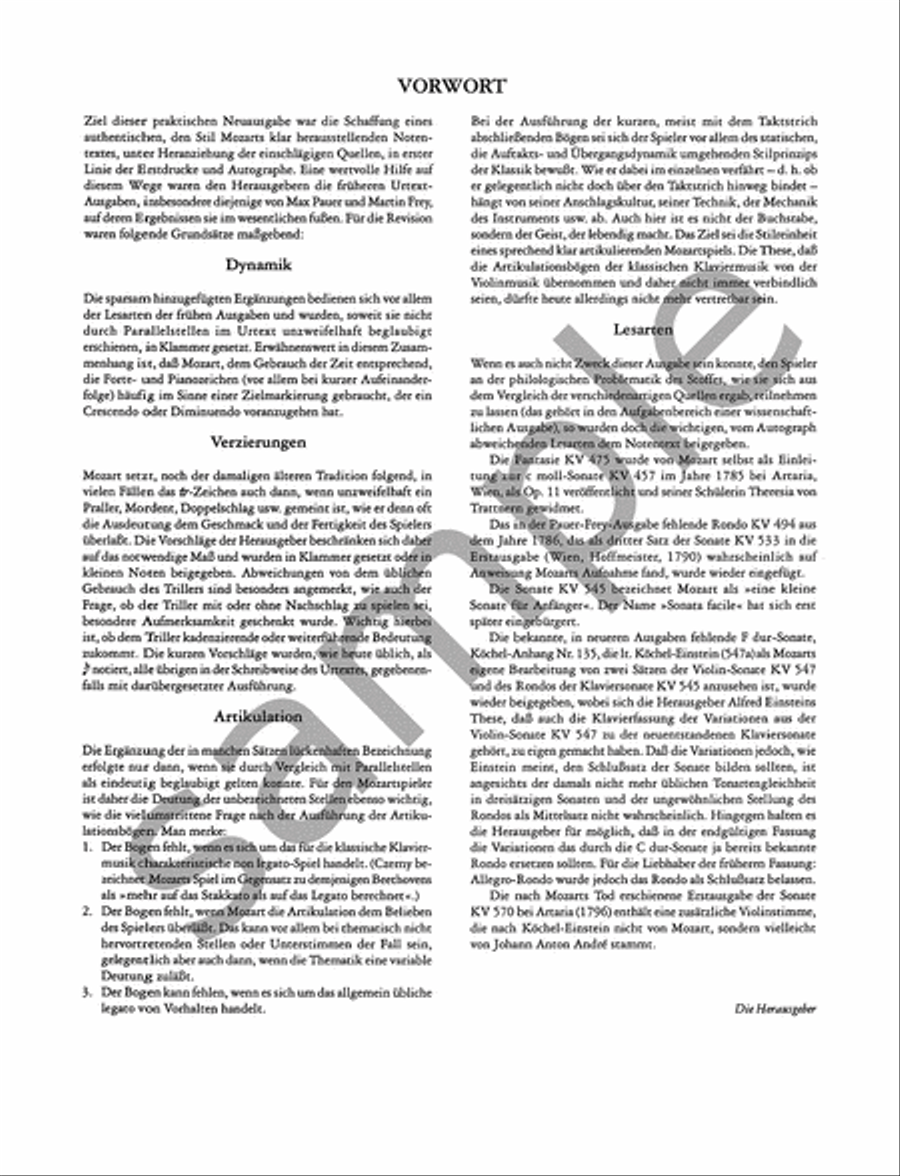 Piano Sonatas - Volume 1 Piano Solo scores gallery preview page 2