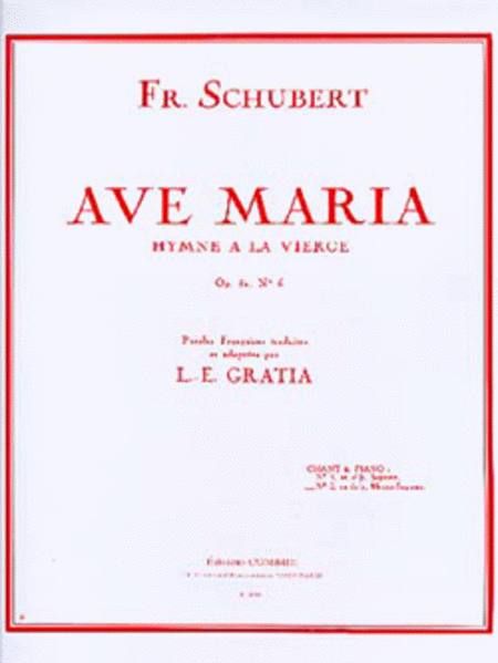 Ave Maria Op. 52 No. 6 en Lab