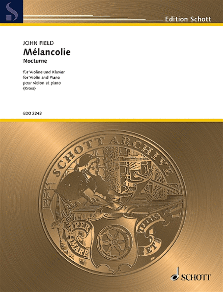 Mélancolie Mélancolie Violin Solo scores gallery preview page 1