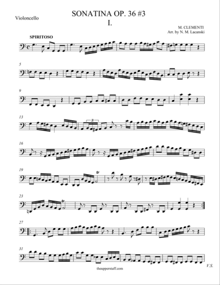 Sonatina Op. 36 #3 Sonatina Op. 36 #3 Piano scores gallery preview page 6