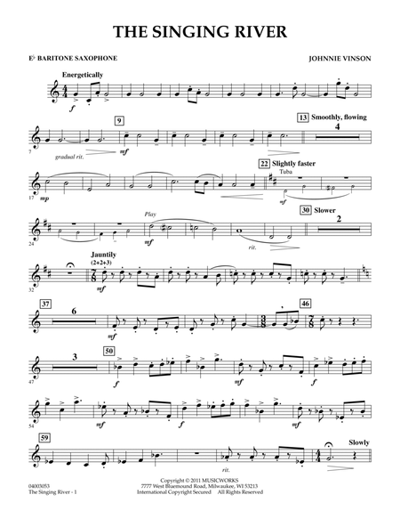 The Singing River - Eb Baritone Saxophone