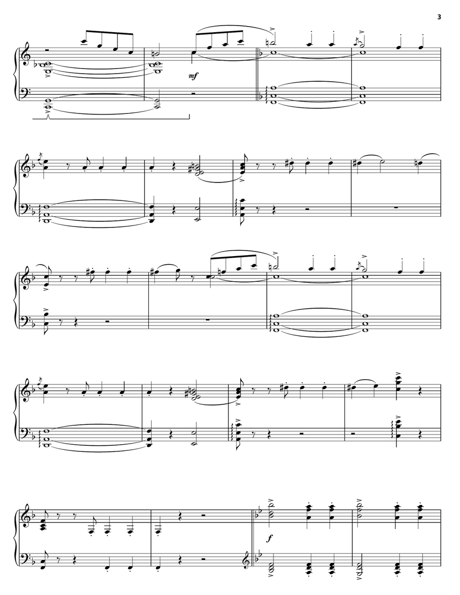 The March Of The Siamese Children Guitar scores gallery preview page 3