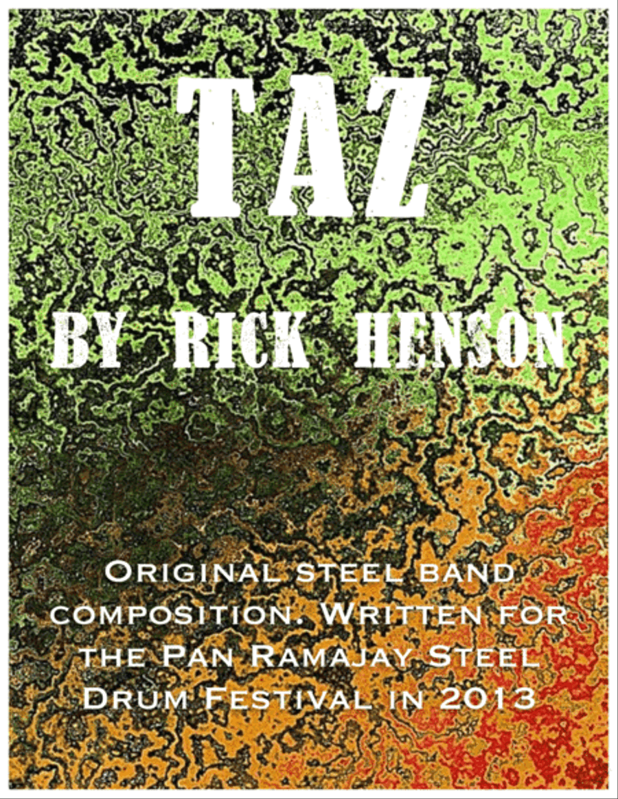 TAZ TAZ Percussion Ensemble scores gallery preview page 1