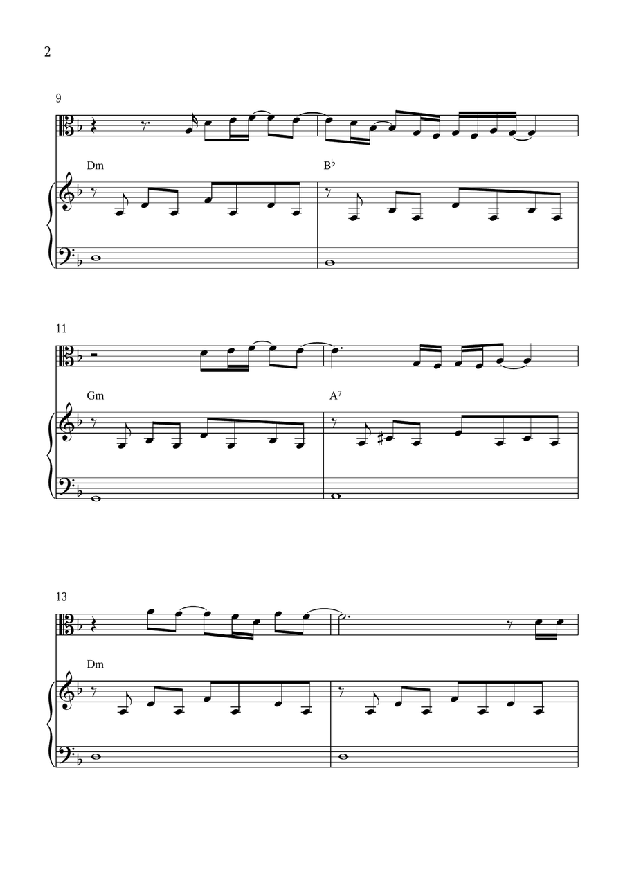 Hurt Hurt Viola scores gallery preview page 2