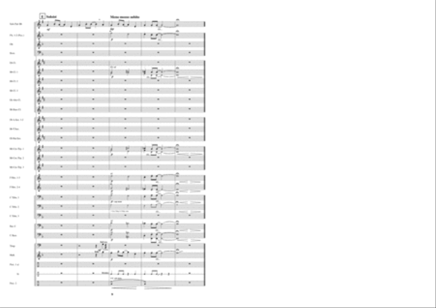 Yesterday Yesterday Concert Band scores gallery preview page 6