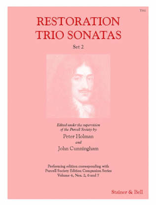 Restoration Trio Sonatas. Set 2
