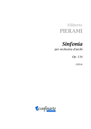 Filiberto Pierami: SINFONIA (Op. 134) (ES 767) - Score Only