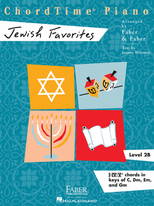 Book cover for ChordTime Piano Jewish Favorites