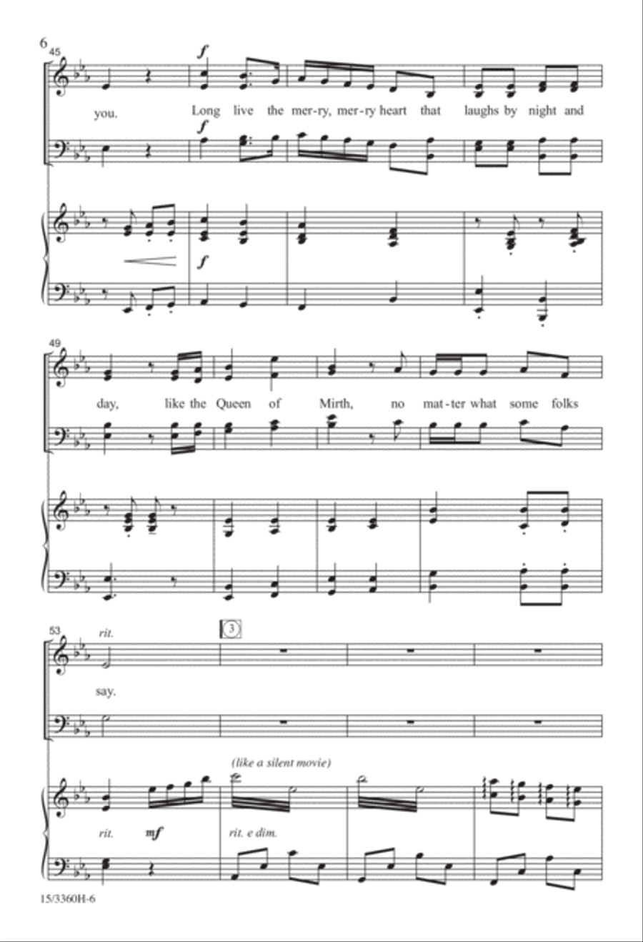 My Banjo on My Knee My Banjo on My Knee 4-Part scores gallery preview page 6