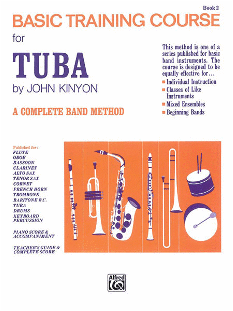 John Kinyon's Basic Training Course, Book 2 Concert Band Methods scores gallery preview page 1