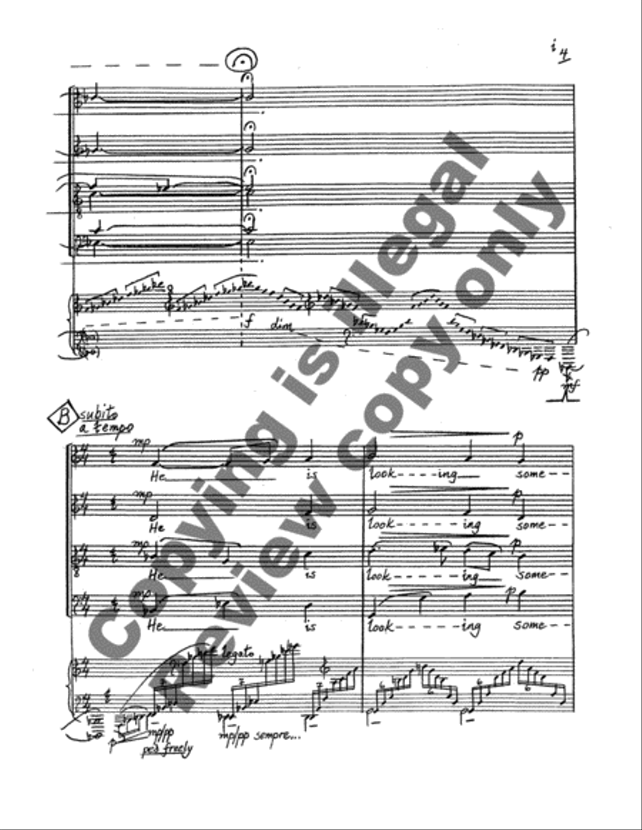 Watersongs 4-Part scores gallery preview page 10