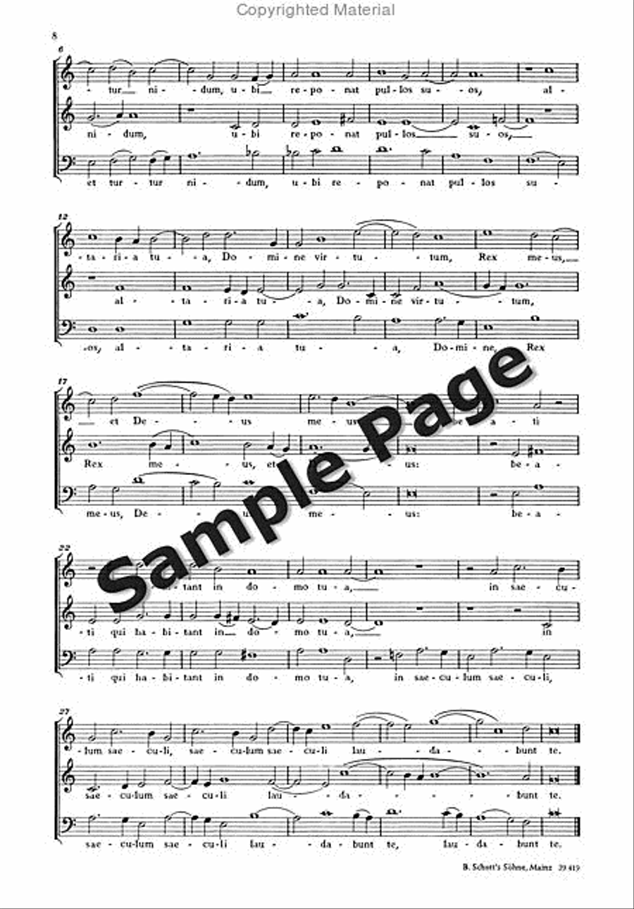 Proprium Missae 4-Part scores gallery preview page 8