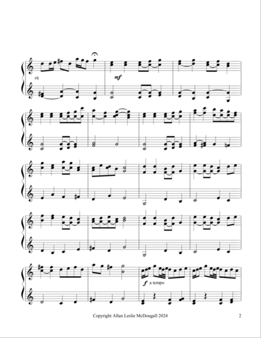 Happy Mood Piano Solo scores gallery preview page 2