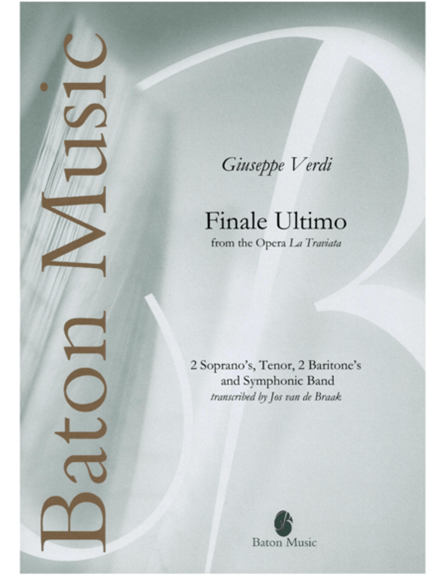 Finale Ultimo Finale Ultimo Concert Band scores gallery preview page 1