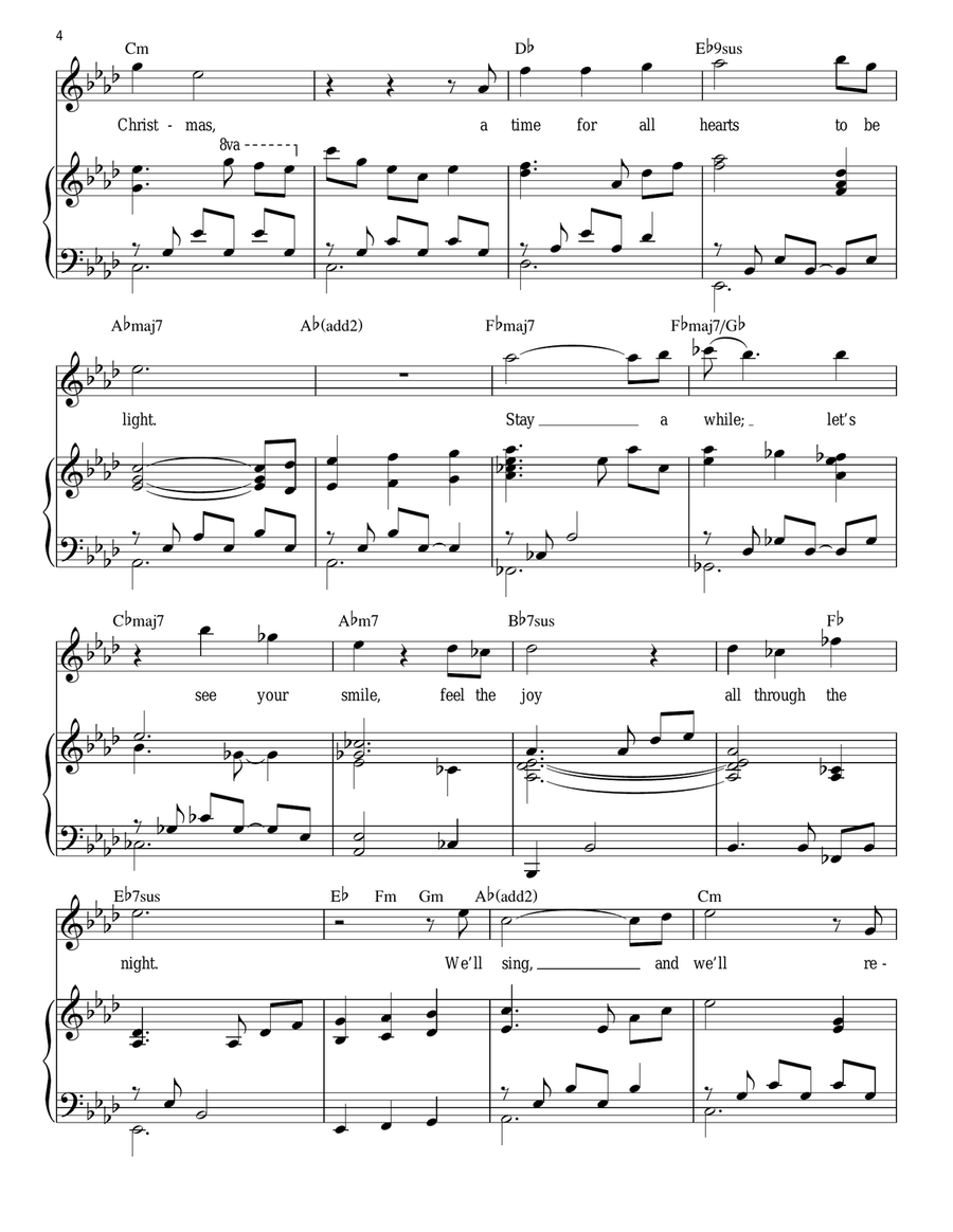 Forever Christmas Forever Christmas Piano Solo scores gallery preview page 4